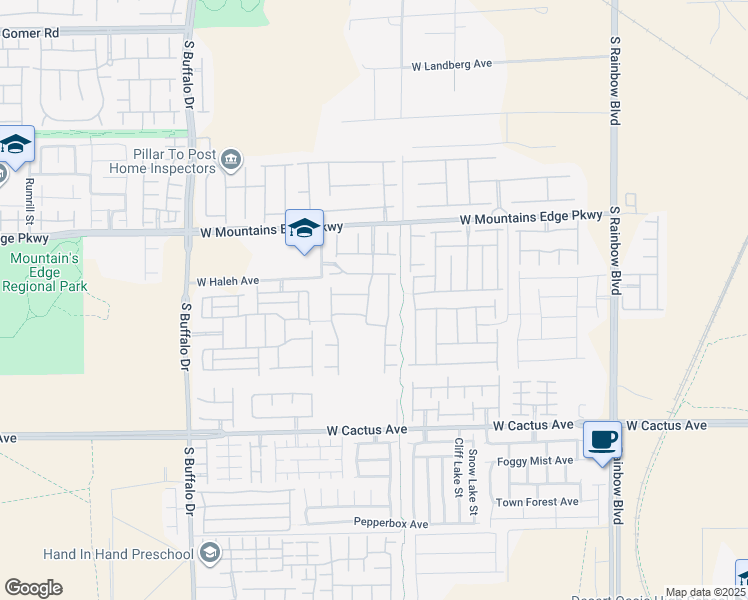 map of restaurants, bars, coffee shops, grocery stores, and more near 10238 Tuscan Sun Drive in Las Vegas