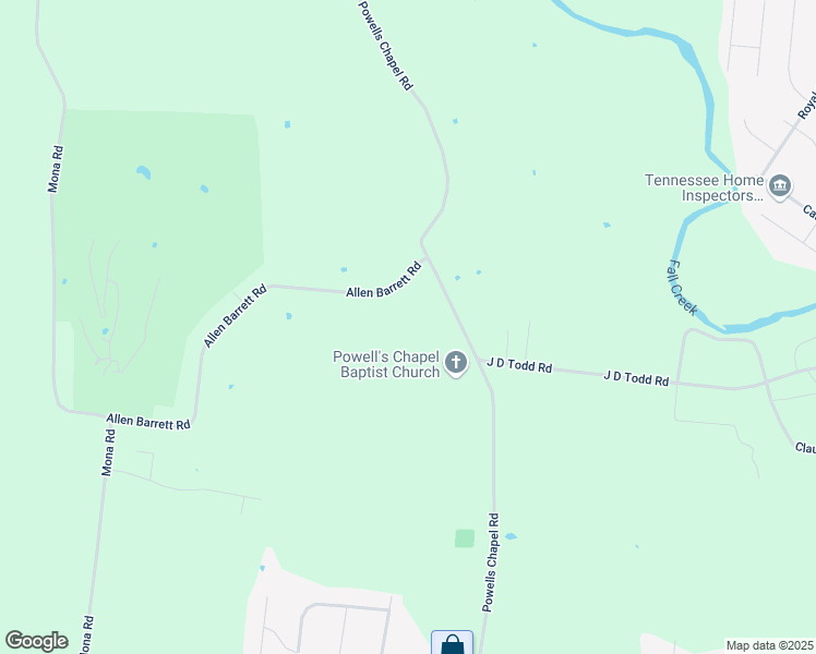 map of restaurants, bars, coffee shops, grocery stores, and more near 8911 Powells Chapel Road in Murfreesboro