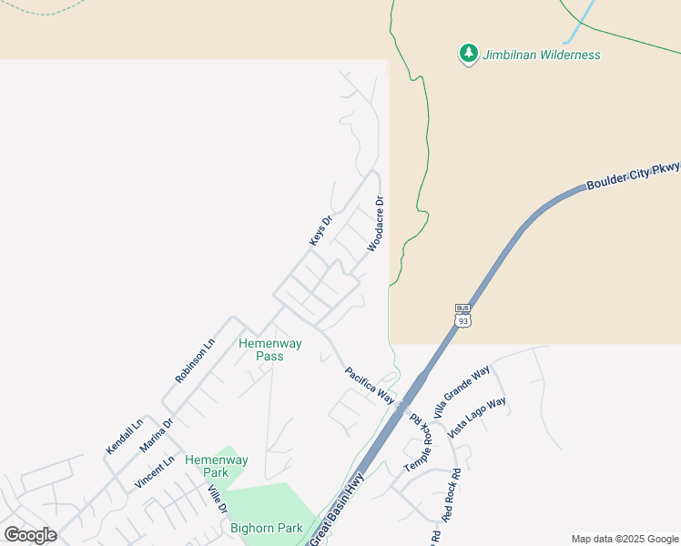 map of restaurants, bars, coffee shops, grocery stores, and more near 524 Laketree Court in Boulder City