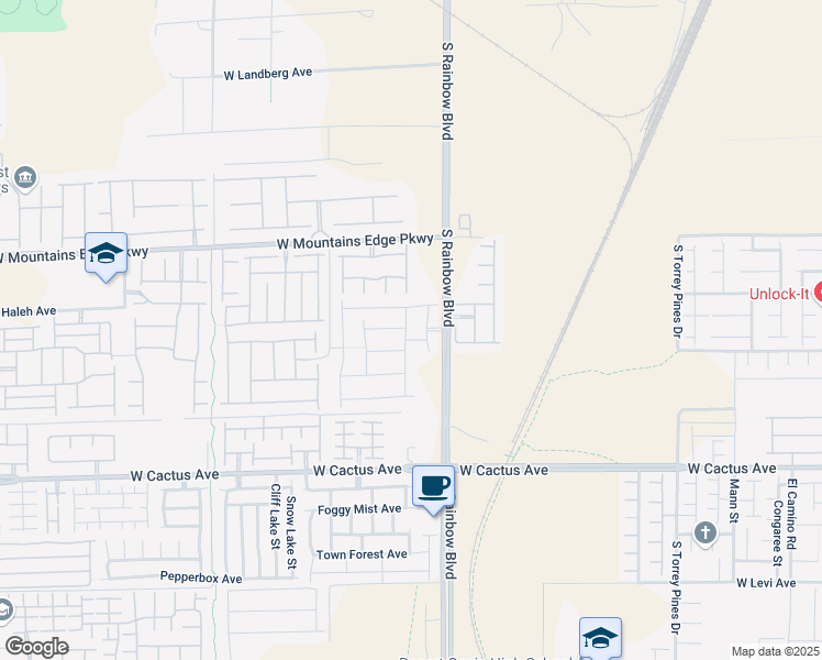 map of restaurants, bars, coffee shops, grocery stores, and more near 10266 Mopan Road in Las Vegas