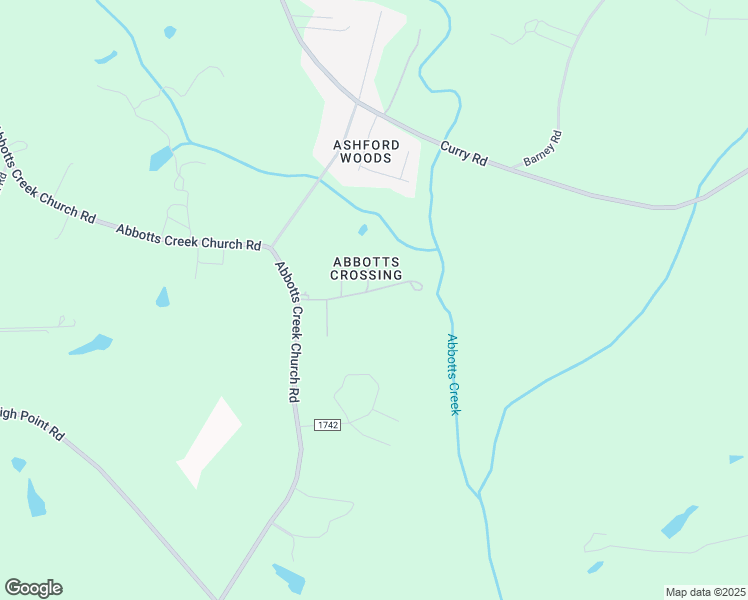 map of restaurants, bars, coffee shops, grocery stores, and more near 312 Abbotts Crossing in High Point