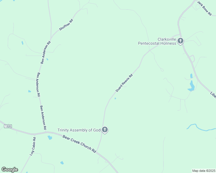 map of restaurants, bars, coffee shops, grocery stores, and more near 333 Duard Reavis Road in Mocksville