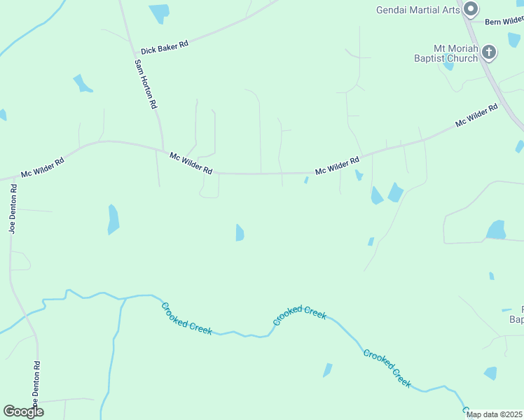 map of restaurants, bars, coffee shops, grocery stores, and more near 445 Mc Wilder Road in Louisburg