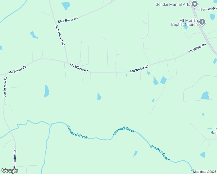 map of restaurants, bars, coffee shops, grocery stores, and more near 445 Mc Wilder Road in Louisburg
