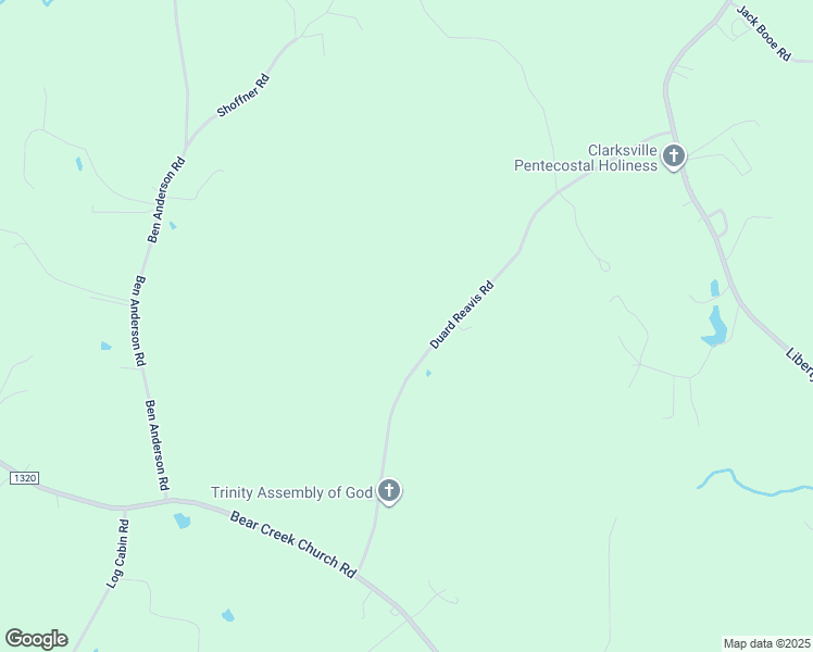 map of restaurants, bars, coffee shops, grocery stores, and more near 333 Duard Reavis Road in Mocksville