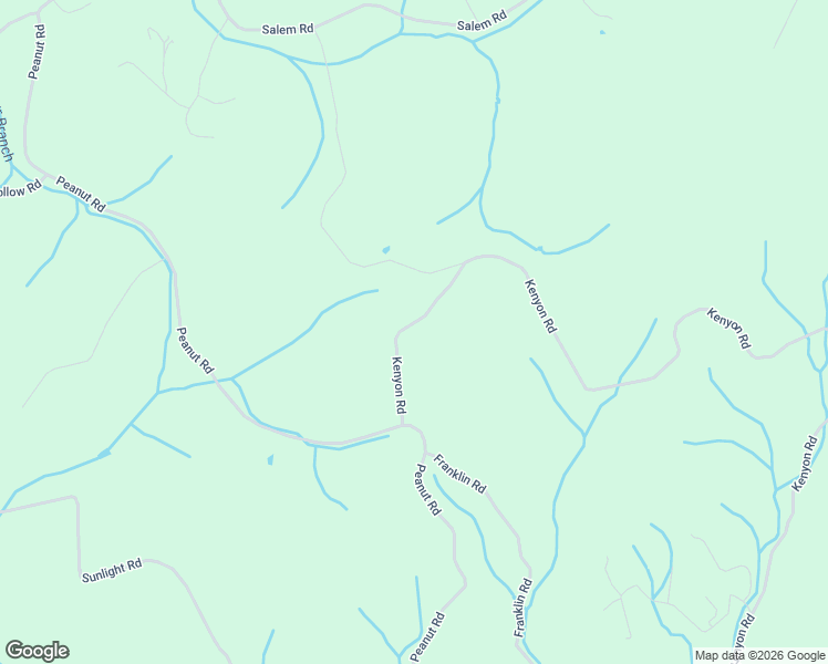 map of restaurants, bars, coffee shops, grocery stores, and more near 3051 Kenyon Road in Parrottsville