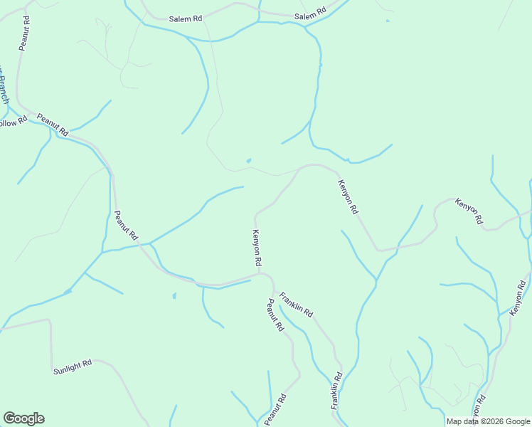 map of restaurants, bars, coffee shops, grocery stores, and more near 3051 Kenyon Road in Parrottsville