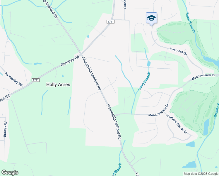 map of restaurants, bars, coffee shops, grocery stores, and more near 171 Lodgecrest Drive in Winston-Salem