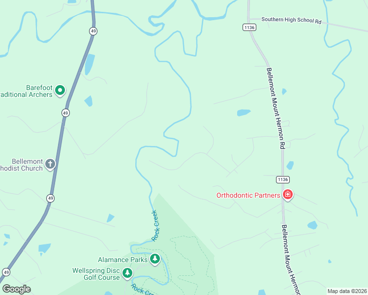 map of restaurants, bars, coffee shops, grocery stores, and more near 1835 Conners Court in Burlington