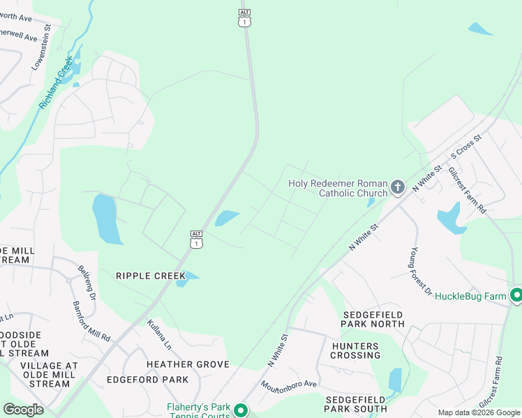 map of restaurants, bars, coffee shops, grocery stores, and more near 823 Youngsville Boulevard South in Wake Forest