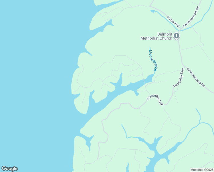 map of restaurants, bars, coffee shops, grocery stores, and more near 2118 Stone View Drive in Dandridge
