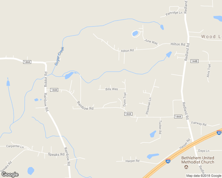 map of restaurants, bars, coffee shops, grocery stores, and more near 155 Bills Way in Advance