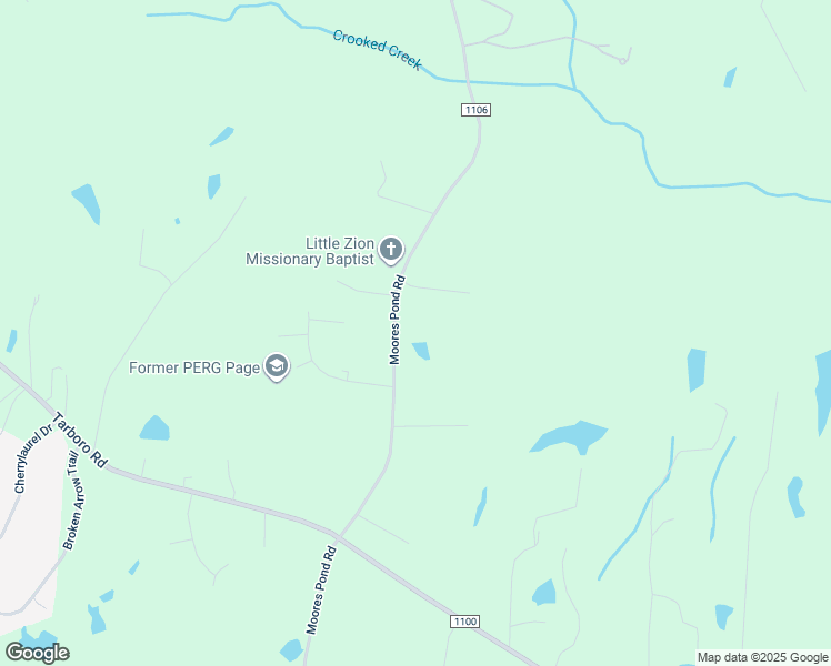 map of restaurants, bars, coffee shops, grocery stores, and more near 691 Moores Pond Road in Youngsville
