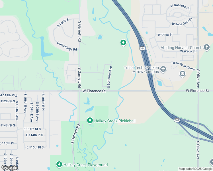 map of restaurants, bars, coffee shops, grocery stores, and more near 4505 West Eagle Pass Street in Broken Arrow