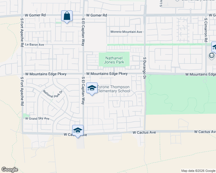 map of restaurants, bars, coffee shops, grocery stores, and more near 10211 Eve Springs Street in Las Vegas