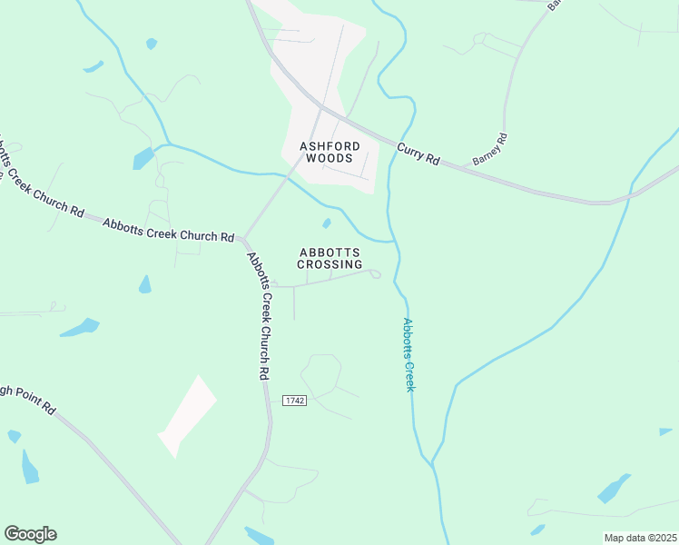 map of restaurants, bars, coffee shops, grocery stores, and more near 312 Abbotts Crossing in High Point