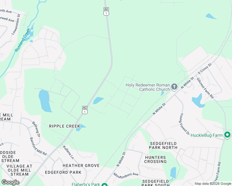 map of restaurants, bars, coffee shops, grocery stores, and more near 823 Youngsville Boulevard South in Wake Forest