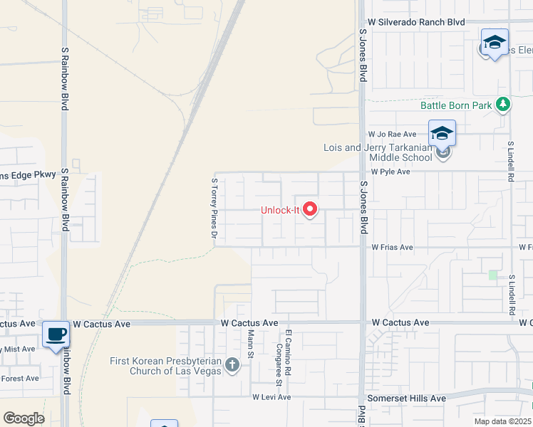 map of restaurants, bars, coffee shops, grocery stores, and more near 10202 Purple Primrose Drive in Las Vegas