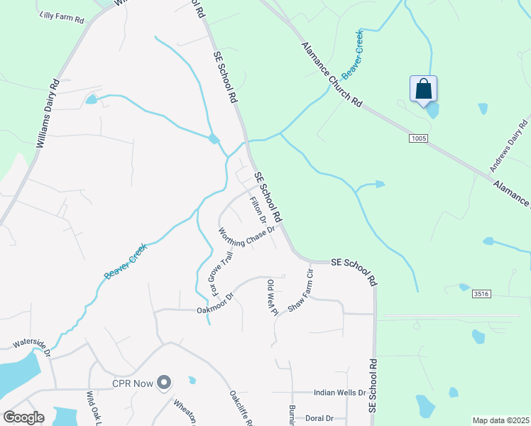 map of restaurants, bars, coffee shops, grocery stores, and more near 3893 Filton Drive in Greensboro