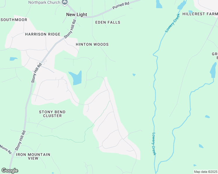 map of restaurants, bars, coffee shops, grocery stores, and more near 7600 Hasentree Way in Wake Forest