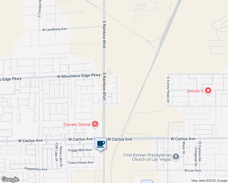 map of restaurants, bars, coffee shops, grocery stores, and more near 6832 Magpie Creek Court in Las Vegas