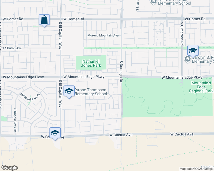 map of restaurants, bars, coffee shops, grocery stores, and more near 10135 Deep Glen Street in Las Vegas