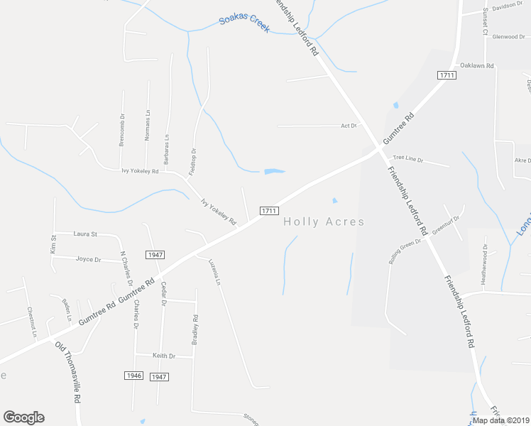 map of restaurants, bars, coffee shops, grocery stores, and more near 3766 Gumtree Road in Winston-Salem