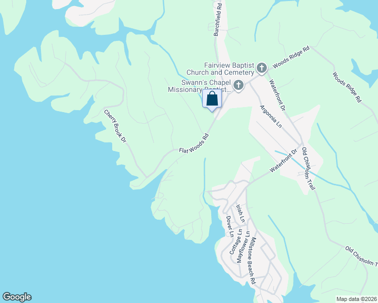 map of restaurants, bars, coffee shops, grocery stores, and more near 1369 Flat Woods Road in Dandridge
