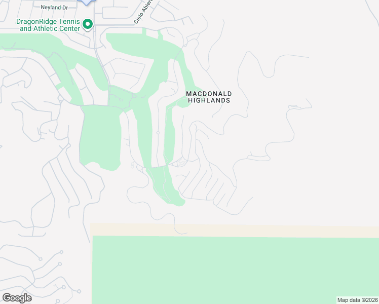 map of restaurants, bars, coffee shops, grocery stores, and more near Cityview Ridge Drive in Henderson