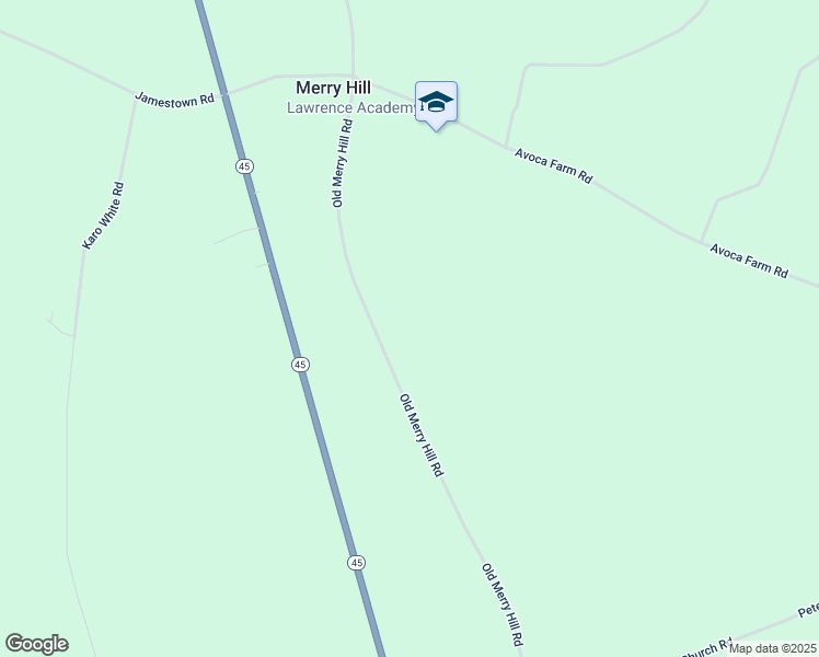 map of restaurants, bars, coffee shops, grocery stores, and more near 441 Old Merry Hill Road in Merry Hill