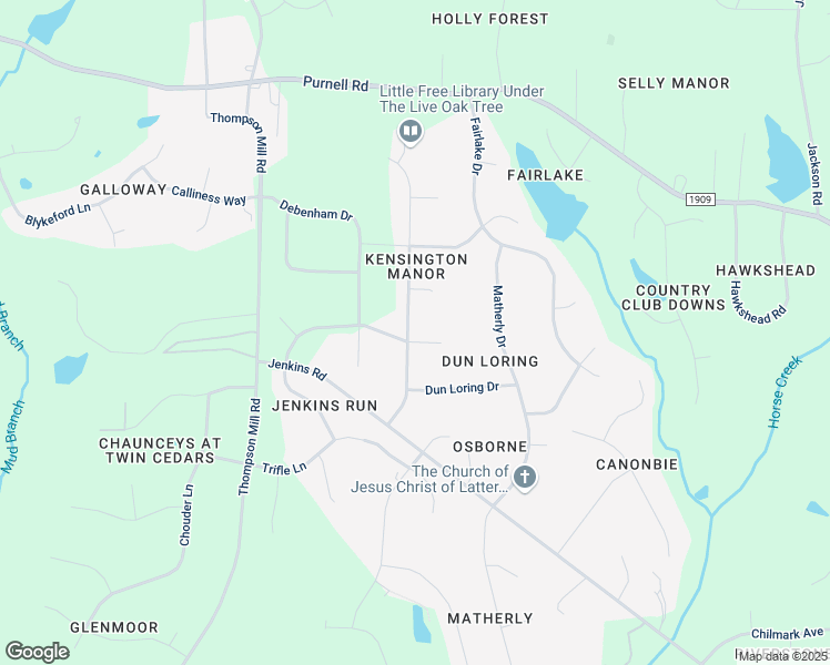 map of restaurants, bars, coffee shops, grocery stores, and more near 7704 Kensington Manor Lane in Wake Forest