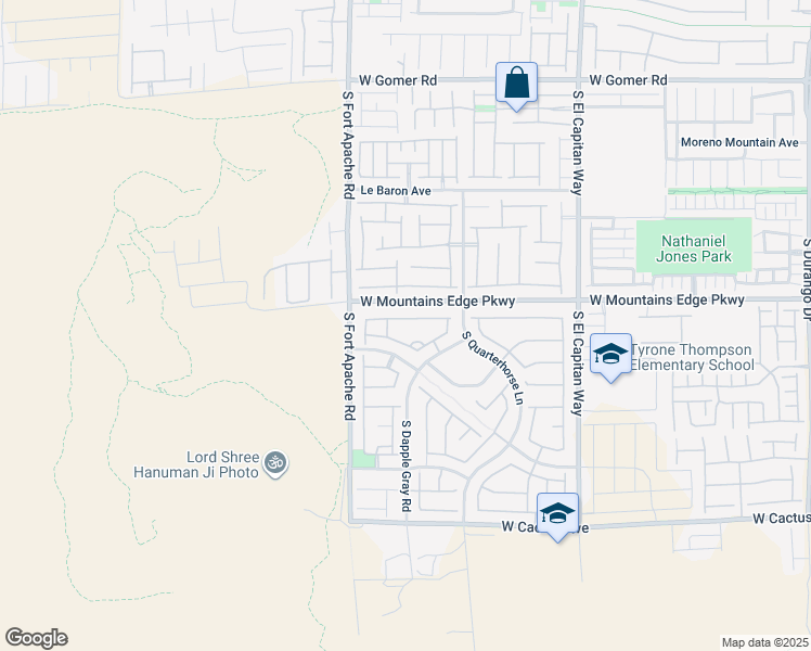 map of restaurants, bars, coffee shops, grocery stores, and more near 9307 Wilderness Glen Avenue in Las Vegas