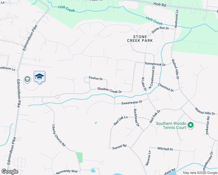 map of restaurants, bars, coffee shops, grocery stores, and more near 347 Shadow Creek Drive in Brentwood