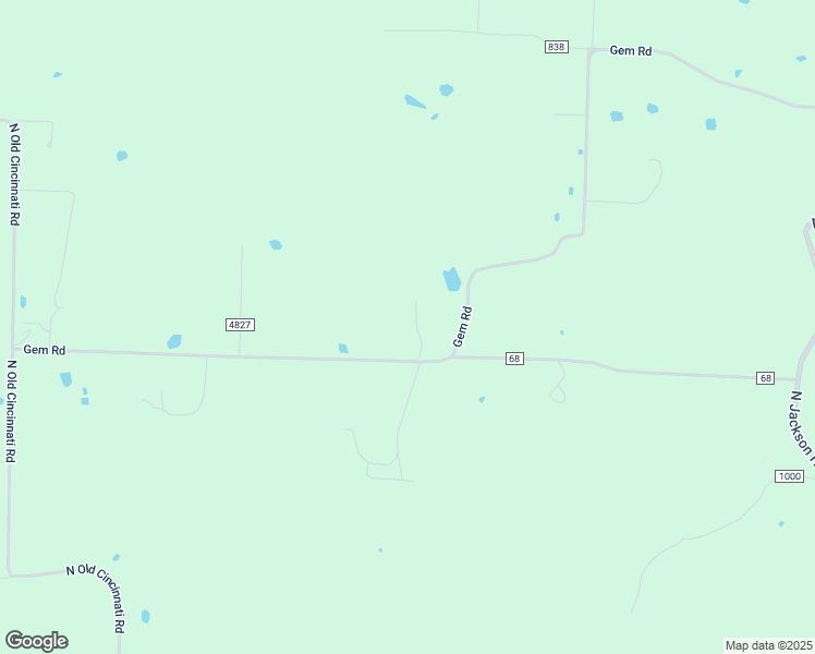 map of restaurants, bars, coffee shops, grocery stores, and more near 20482 Gem Road in Lincoln