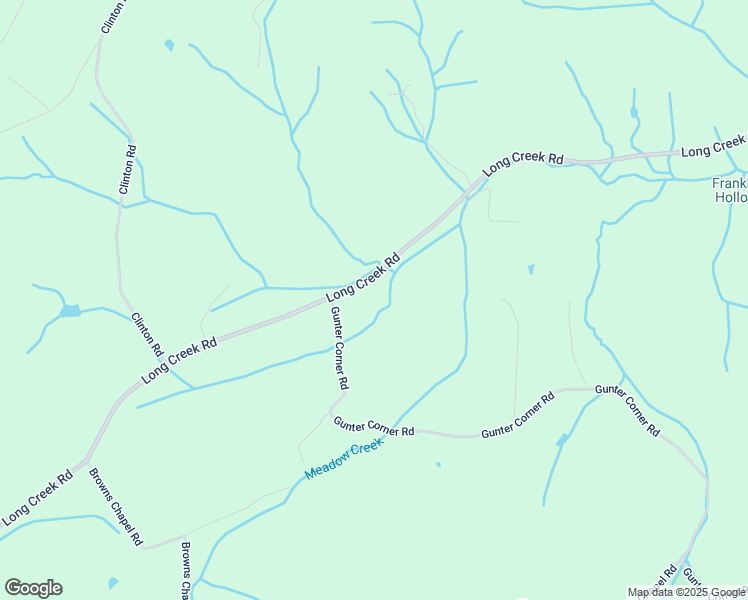 map of restaurants, bars, coffee shops, grocery stores, and more near 3821 Long Creek Road in Parrottsville