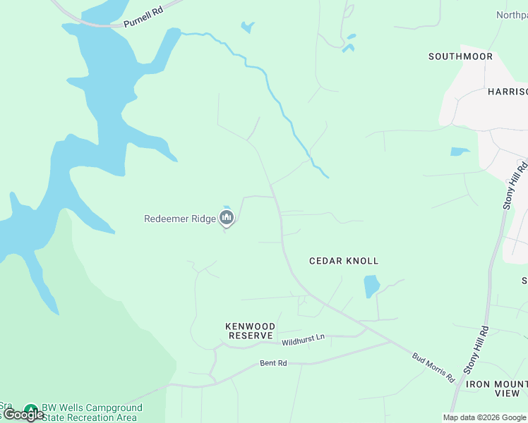map of restaurants, bars, coffee shops, grocery stores, and more near 8017 Bud Morris Road in Wake Forest