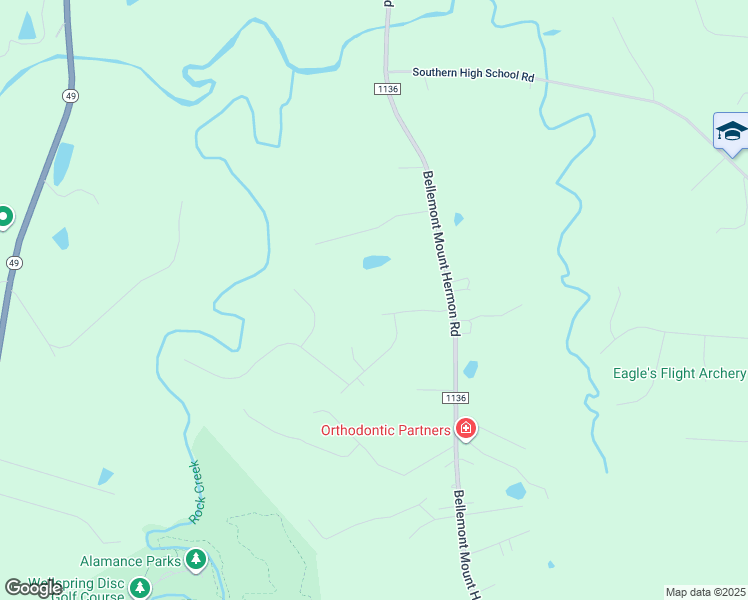 map of restaurants, bars, coffee shops, grocery stores, and more near 1671 Alyece Court in Burlington