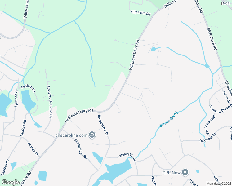 map of restaurants, bars, coffee shops, grocery stores, and more near 3746 Williams Dairy Road in Greensboro