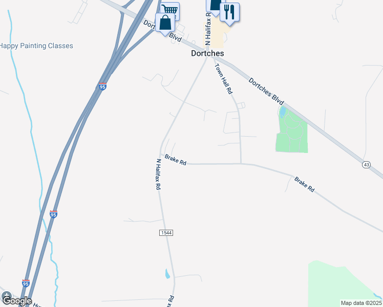map of restaurants, bars, coffee shops, grocery stores, and more near in Dortches