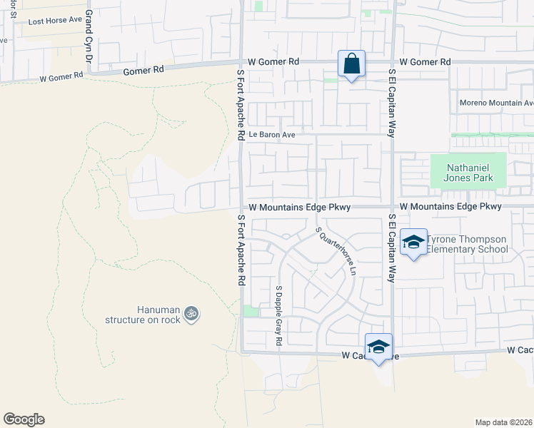 map of restaurants, bars, coffee shops, grocery stores, and more near 9307 Wilderness Glen Avenue in Las Vegas