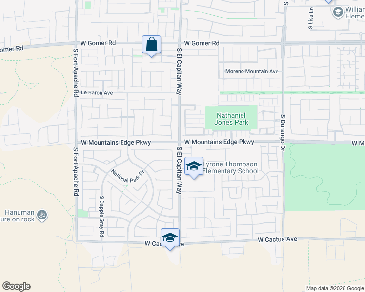 map of restaurants, bars, coffee shops, grocery stores, and more near 8992 Sparkling River Court in Las Vegas