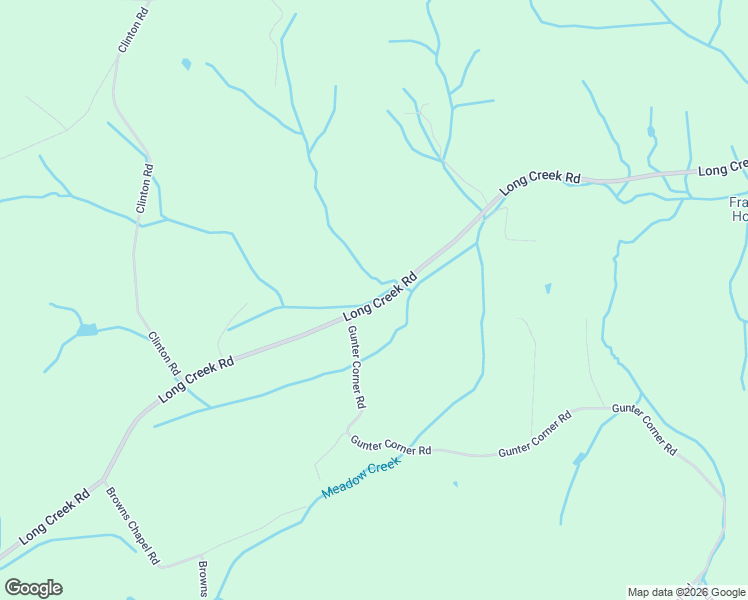 map of restaurants, bars, coffee shops, grocery stores, and more near 3821 Long Creek Road in Parrottsville