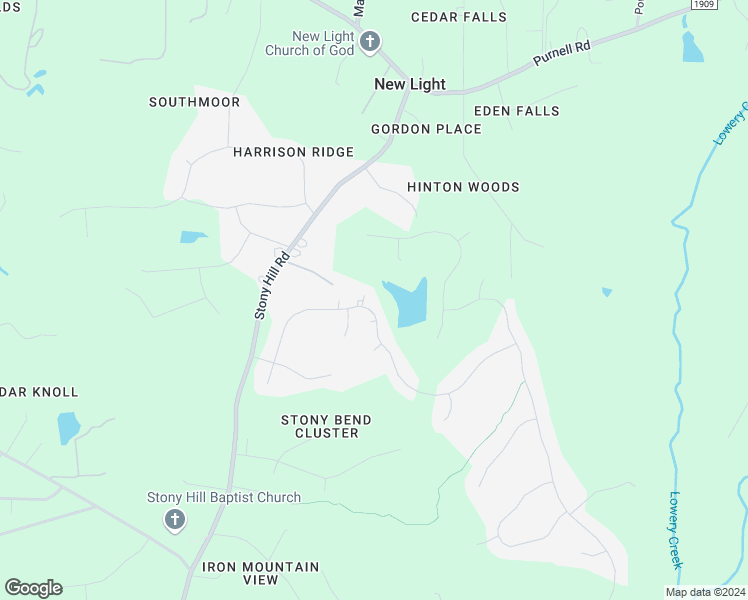 map of restaurants, bars, coffee shops, grocery stores, and more near 8200 Via Ridge Court in Wake Forest