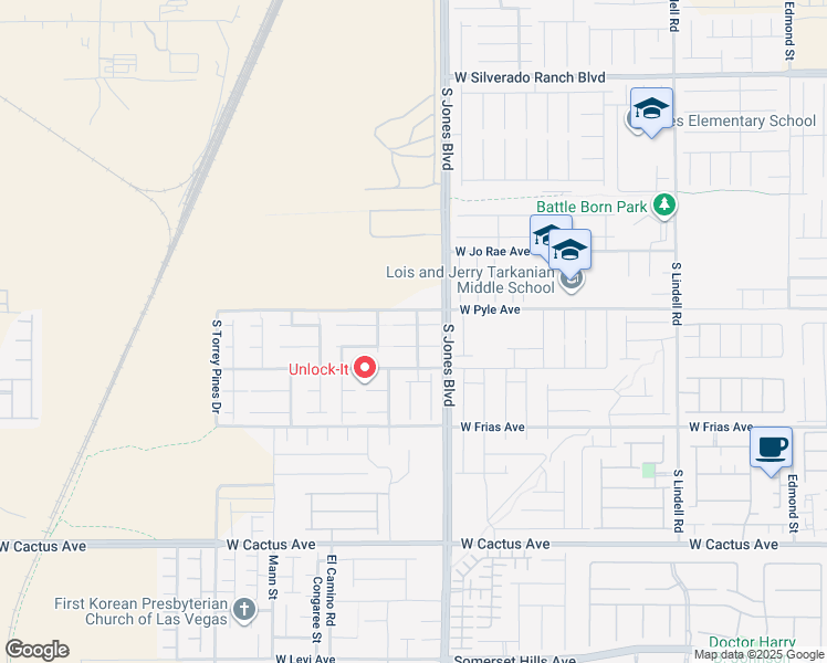 map of restaurants, bars, coffee shops, grocery stores, and more near 6129 Wild Lilac Court in Las Vegas