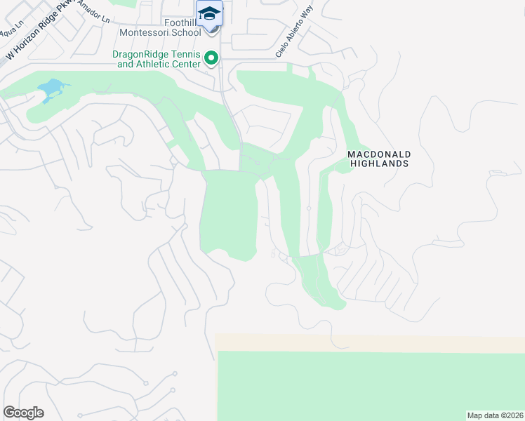 map of restaurants, bars, coffee shops, grocery stores, and more near 1203 Macdonald Ranch Drive in Henderson