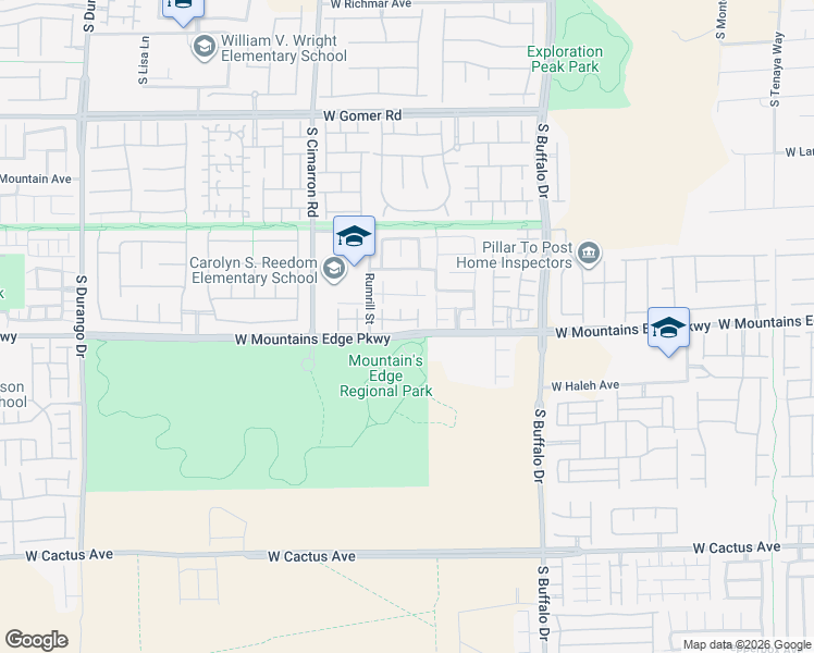 map of restaurants, bars, coffee shops, grocery stores, and more near 10059 Monthaven Court in Las Vegas
