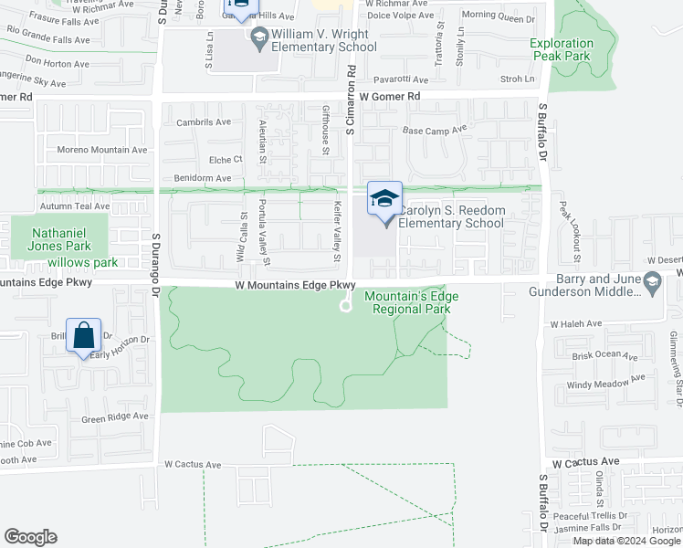map of restaurants, bars, coffee shops, grocery stores, and more near 10088 Keifer Valley Street in Las Vegas