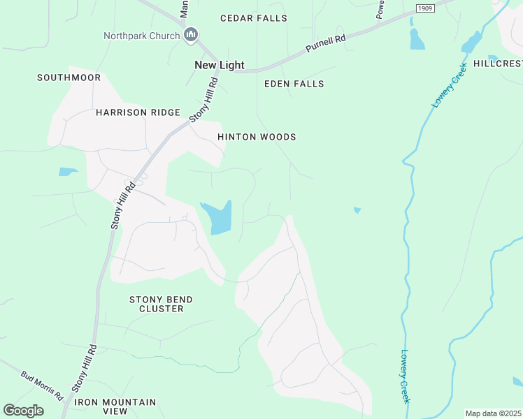 map of restaurants, bars, coffee shops, grocery stores, and more near 7805 Hinton Road in Wake Forest