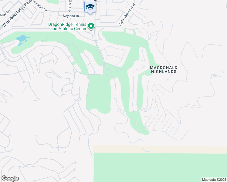map of restaurants, bars, coffee shops, grocery stores, and more near 1203 Macdonald Ranch Drive in Henderson
