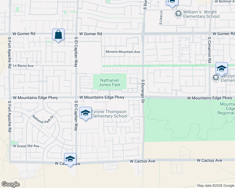 map of restaurants, bars, coffee shops, grocery stores, and more near 10082 Bright Charisma Court in Las Vegas